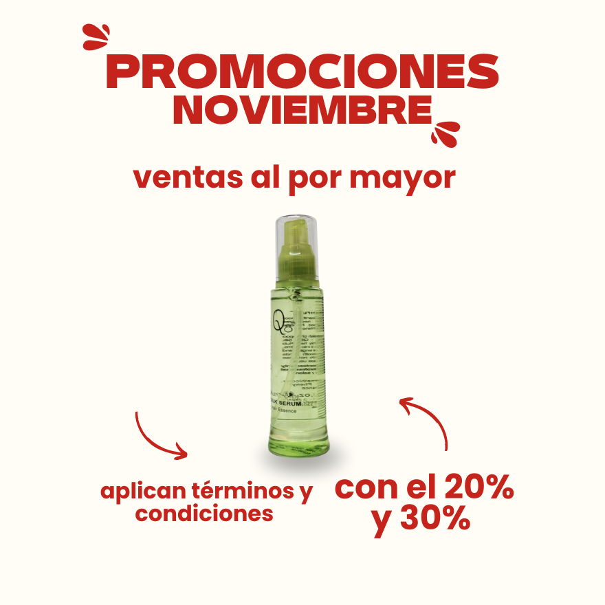 Promociones al por mayor en nuestra Seda Nutri Shine Silk Serum